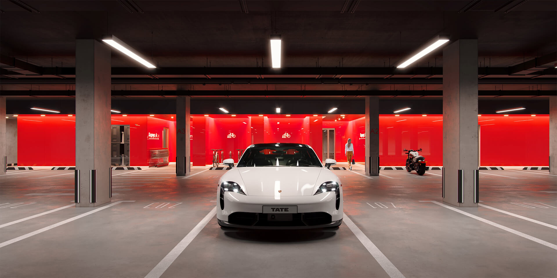 Парковка для жителей ЖК